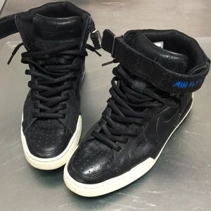 Nike AIR Flytop black leather men’s highTOP🏀